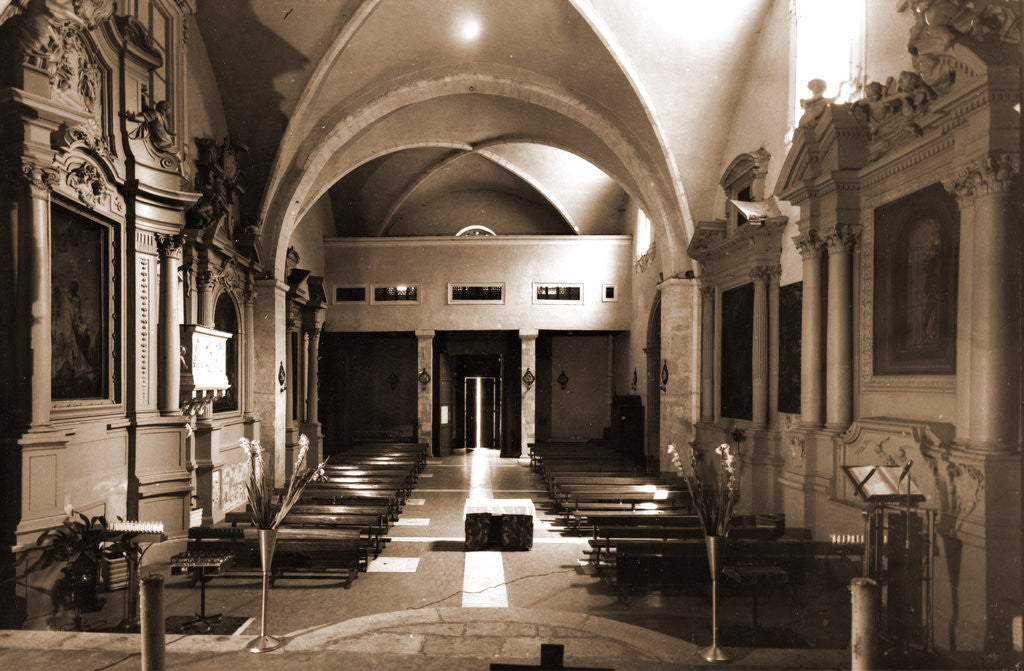 Detail of SS. Cosma e Damiano, Tagliacozzo, L'Aquila, Abruzzo by Anonymous