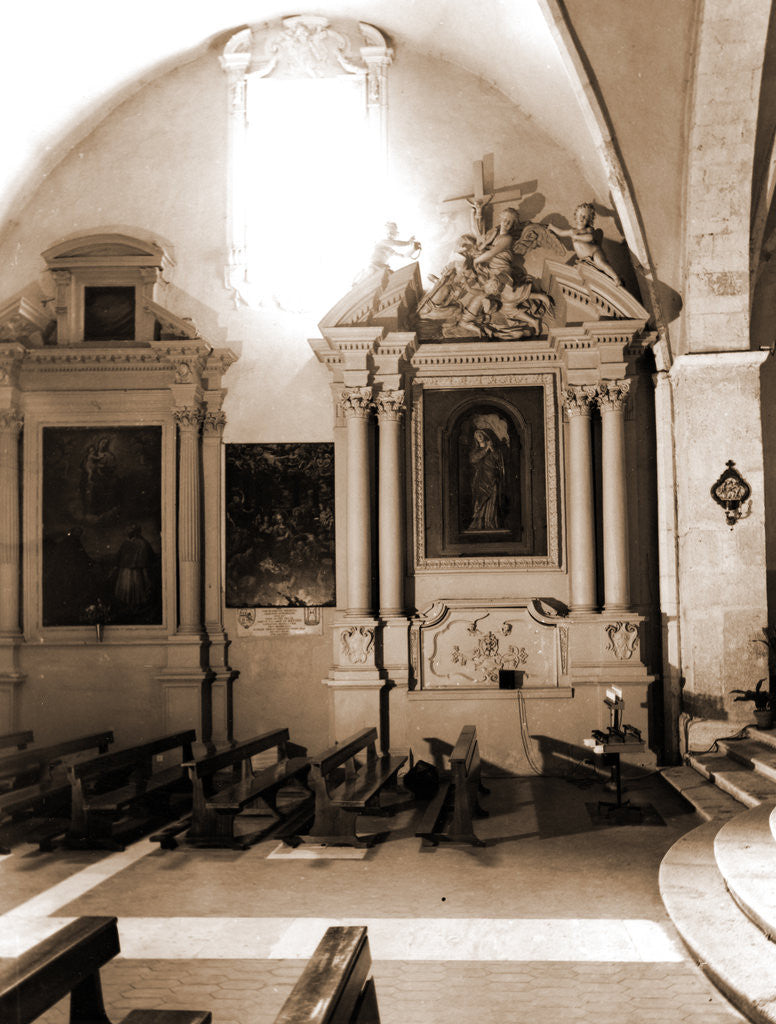 Detail of SS. Cosma e Damiano, Tagliacozzo, L'Aquila, Abruzzo by Anonymous