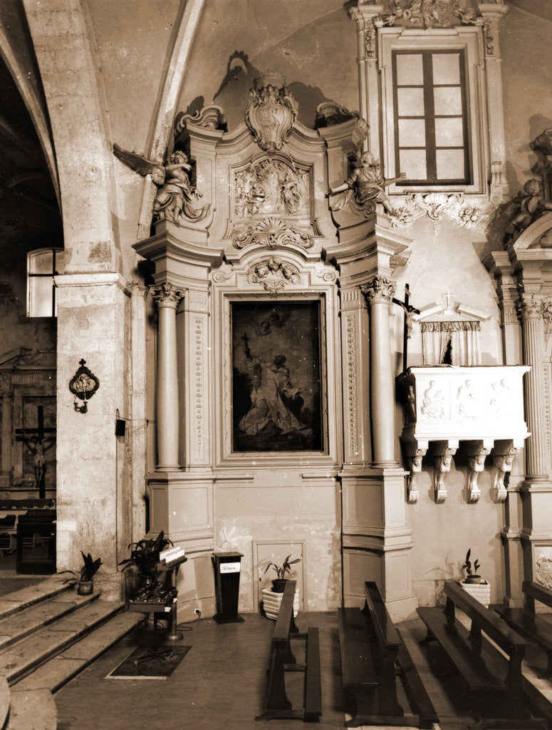 Detail of SS. Cosma e Damiano, Tagliacozzo, L'Aquila, Abruzzo by Anonymous