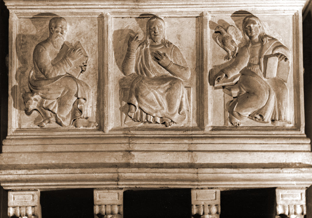 Detail of SS. Cosma e Damiano, Tagliacozzo, L'Aquila, Abruzzo by Anonymous