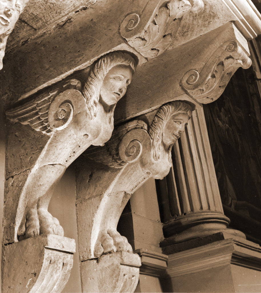 Detail of SS. Cosma e Damiano, Tagliacozzo, L'Aquila, Abruzzo by Anonymous