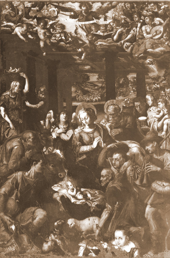 Detail of SS. Cosma e Damiano, Tagliacozzo, L'Aquila, Abruzzo by Anonymous