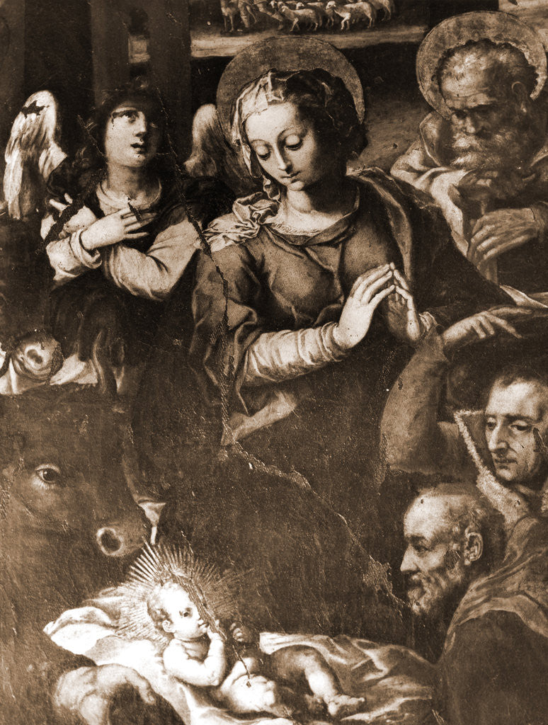 Detail of SS. Cosma e Damiano, Tagliacozzo, L'Aquila, Abruzzo by Anonymous