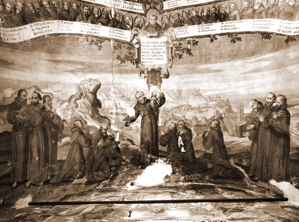 Detail of S. Francesco, Tagliacozzo, L'Aquila, Abruzzo by Anonymous