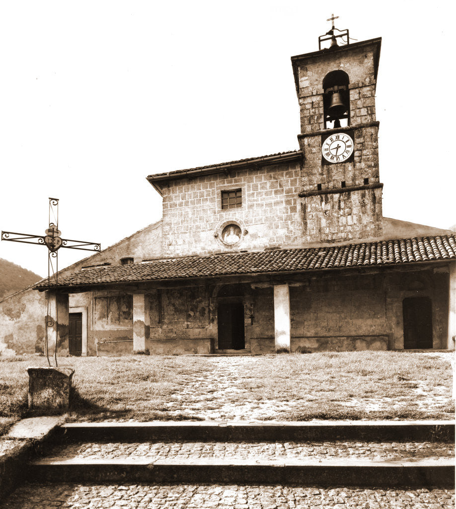 Detail of Parish church, S. Panfilo, Tornimparte, L'Aquila, Abruzzo by Anonymous