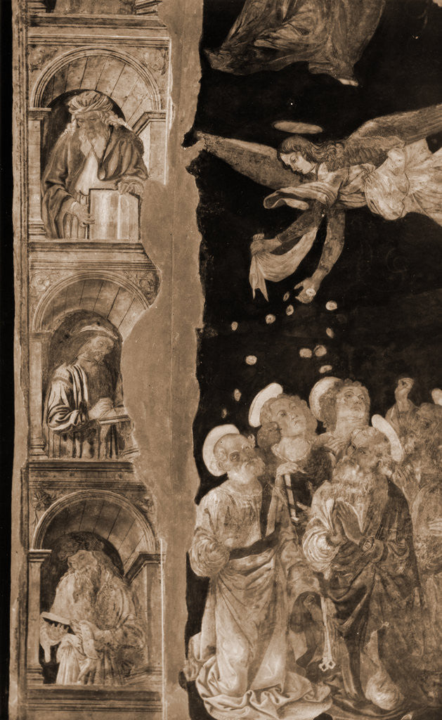 Detail of Parish church, S. Panfilo, Tornimparte, L'Aquila, Abruzzo by Anonymous