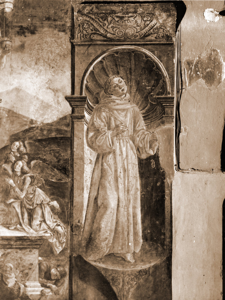 Detail of Parish church, S. Panfilo, Tornimparte, L'Aquila, Abruzzo by Anonymous