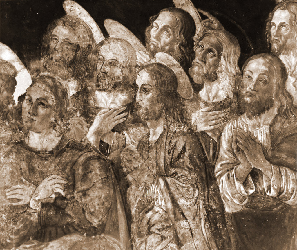 Detail of Parish church, S. Panfilo, Tornimparte, L'Aquila, Abruzzo by Anonymous