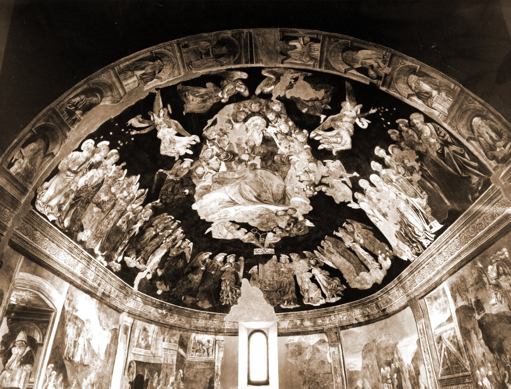 Detail of Parish church, S. Panfilo, Tornimparte, L'Aquila, Abruzzo by Anonymous