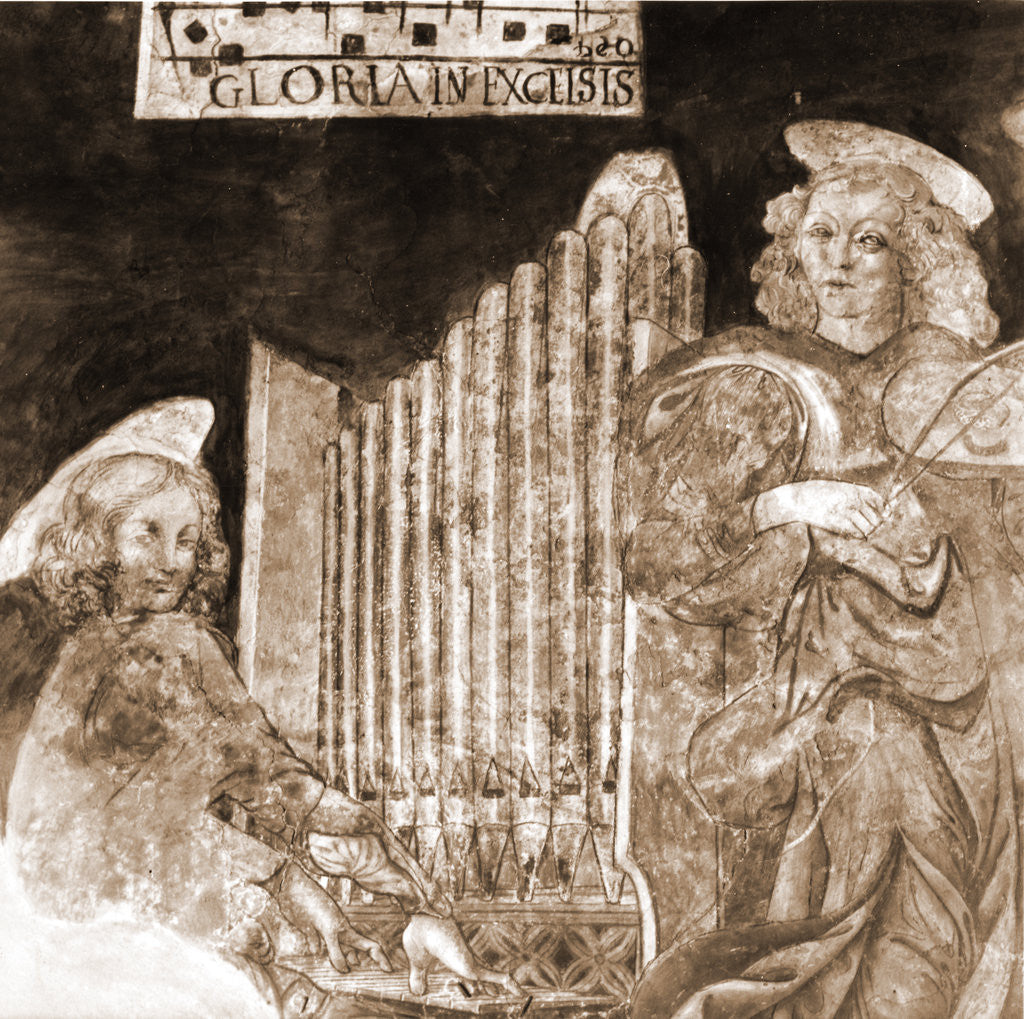 Detail of Parish church, S. Panfilo, Tornimparte, L'Aquila, Abruzzo by Anonymous