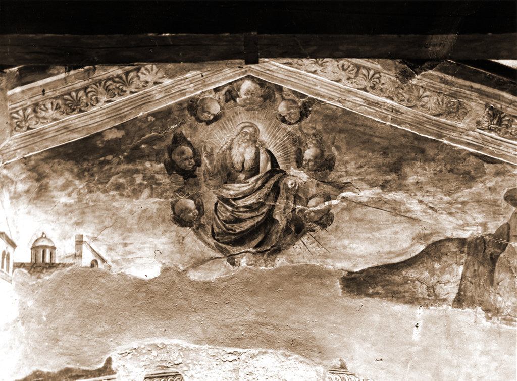 Detail of Parish church, S. Panfilo, Tornimparte, L'Aquila, Abruzzo by Anonymous