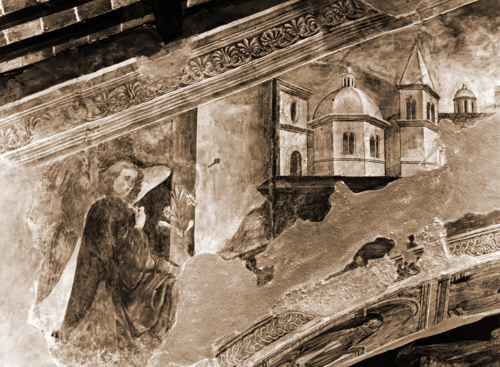 Detail of Parish church, S. Panfilo, Tornimparte, L'Aquila, Abruzzo by Anonymous