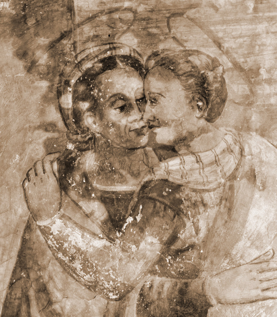 Detail of Parish church, S. Panfilo, Tornimparte, L'Aquila, Abruzzo by Anonymous
