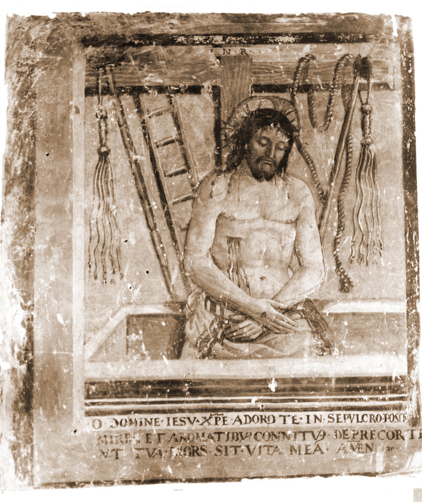 Detail of Parish church, S. Panfilo, Tornimparte, L'Aquila, Abruzzo by Anonymous
