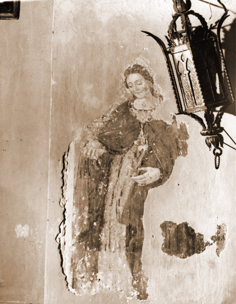 Detail of Parish church, S. Panfilo, Tornimparte, L'Aquila, Abruzzo by Anonymous