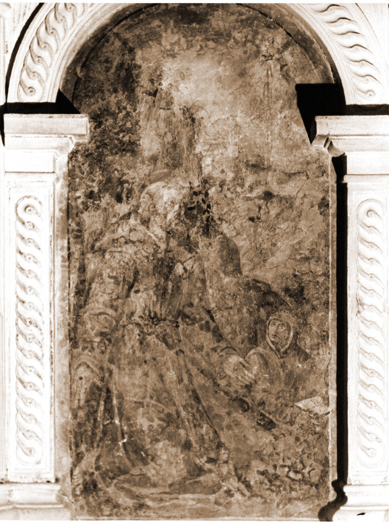 Detail of Parish church, S. Panfilo, Tornimparte, L'Aquila, Abruzzo by Anonymous