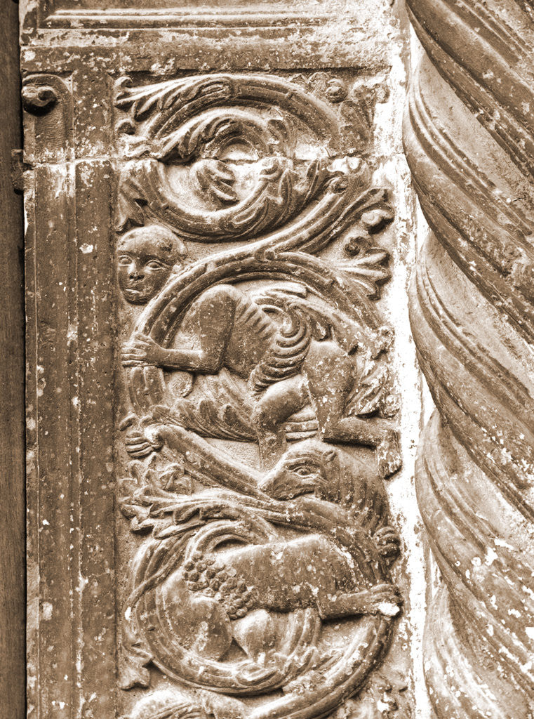 Detail of SS. Rufino e Cesidio, Trasacco, L'Aquila, Abruzzo by Anonymous