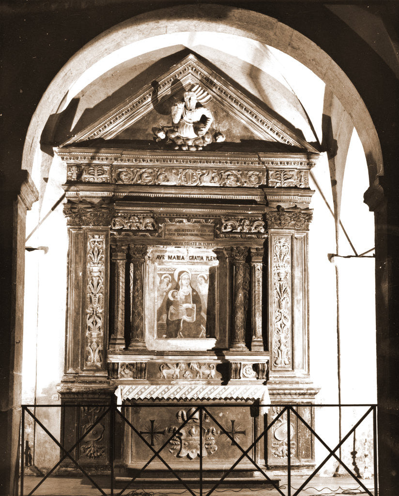 Detail of SS. Rufino e Cesidio, Trasacco, L'Aquila, Abruzzo by Anonymous