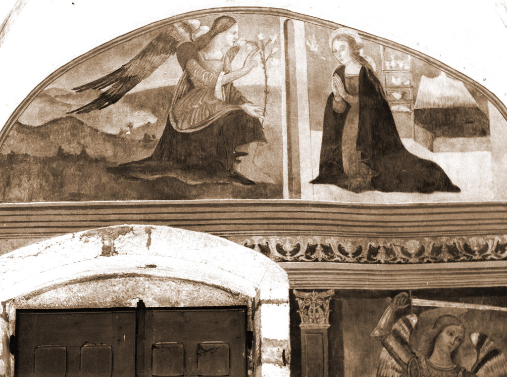 Detail of SS. Rufino e Cesidio, Trasacco, L'Aquila, Abruzzo by Anonymous