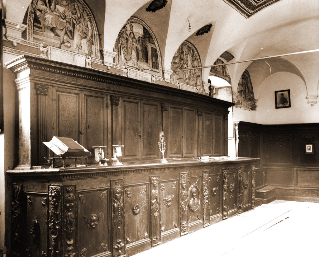 Detail of SS. Rufino e Cesidio, Trasacco, L'Aquila, Abruzzo by Anonymous