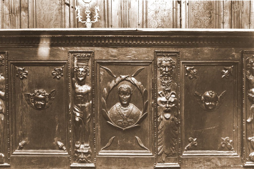 Detail of SS. Rufino e Cesidio, Trasacco, L'Aquila, Abruzzo by Anonymous