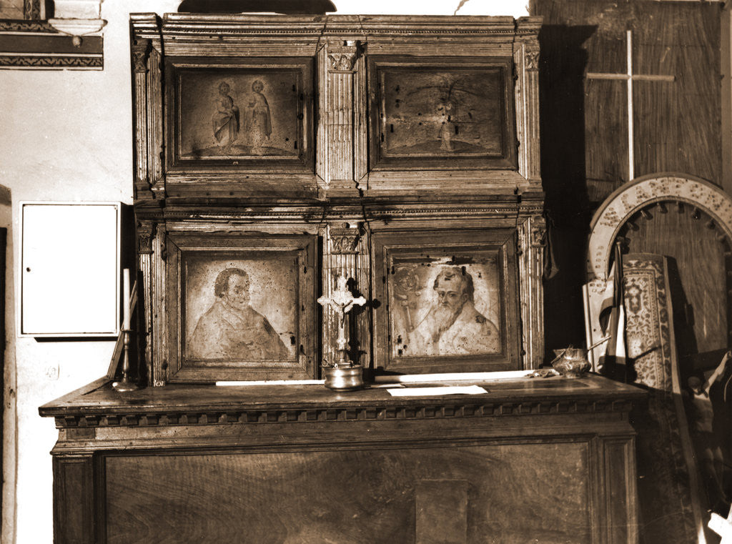 Detail of SS. Rufino e Cesidio, Trasacco, L'Aquila, Abruzzo by Anonymous