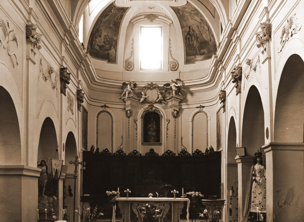 Detail of S. Maria del Borgo, Vittorito, L'Aquila, Abruzzo by Anonymous