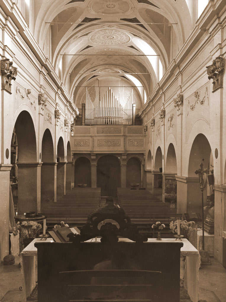 Detail of S. Maria del Borgo, Vittorito, L'Aquila, Abruzzo by Anonymous