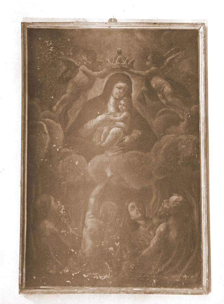 Detail of S. Maria del Borgo, Vittorito, L'Aquila, Abruzzo by Anonymous