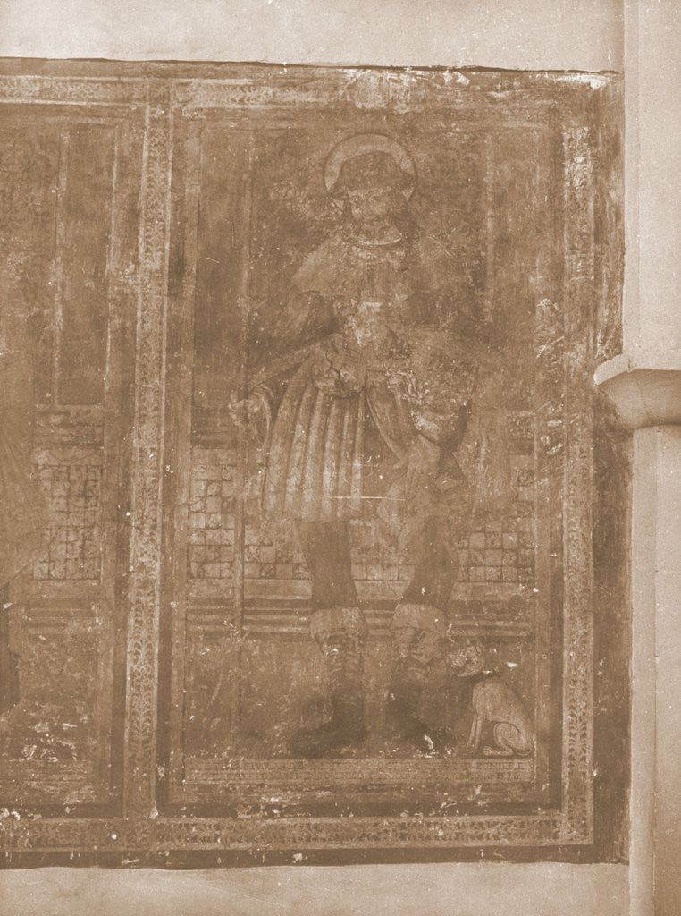 Detail of S. Maria del Borgo, Vittorito, L'Aquila, Abruzzo by Anonymous