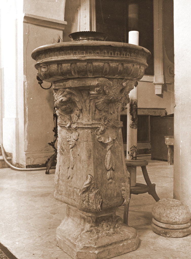Detail of S. Maria del Borgo, Vittorito, L'Aquila, Abruzzo by Anonymous