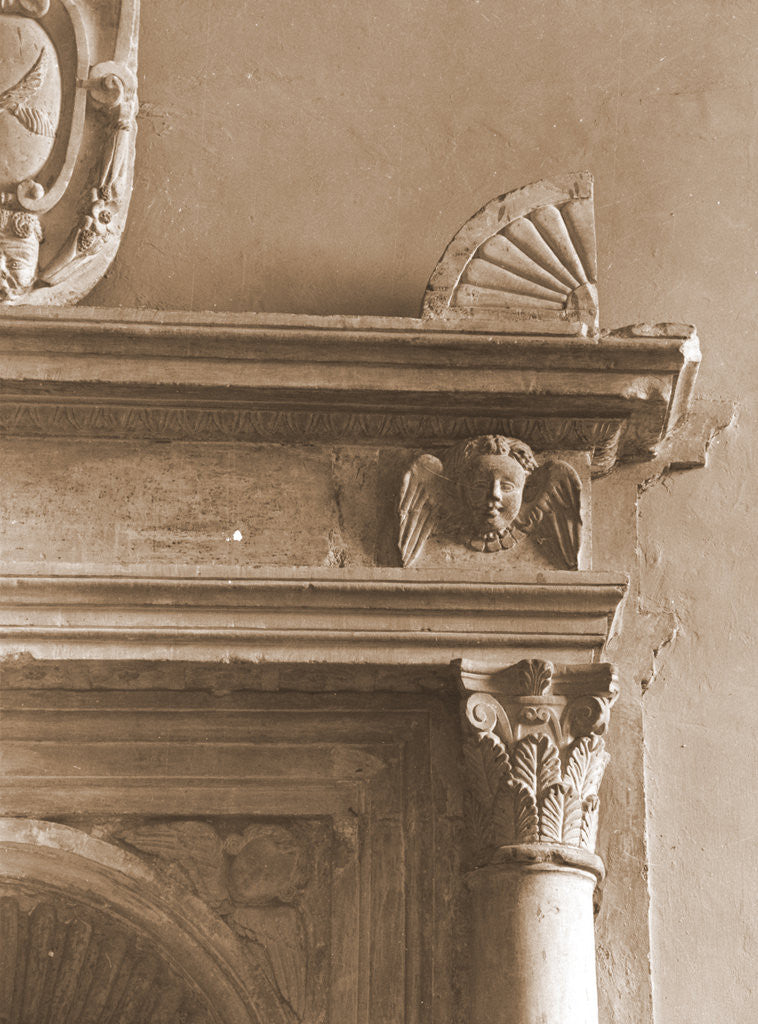 Detail of S. Maria del Borgo, Vittorito, L'Aquila, Abruzzo by Anonymous