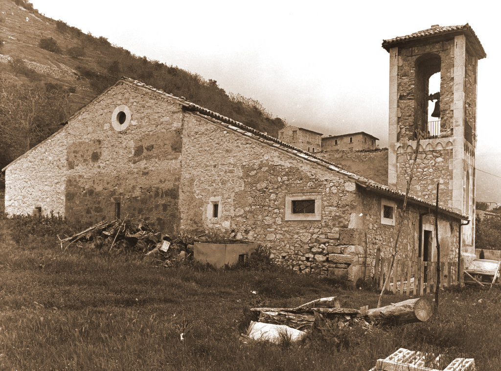 Detail of S. Michele Arcangelo, Vittorito, L'Aquila, Abruzzo by Anonymous