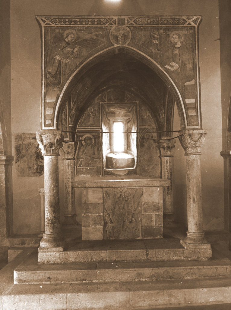 Detail of S. Michele Arcangelo, Vittorito, L'Aquila, Abruzzo by Anonymous