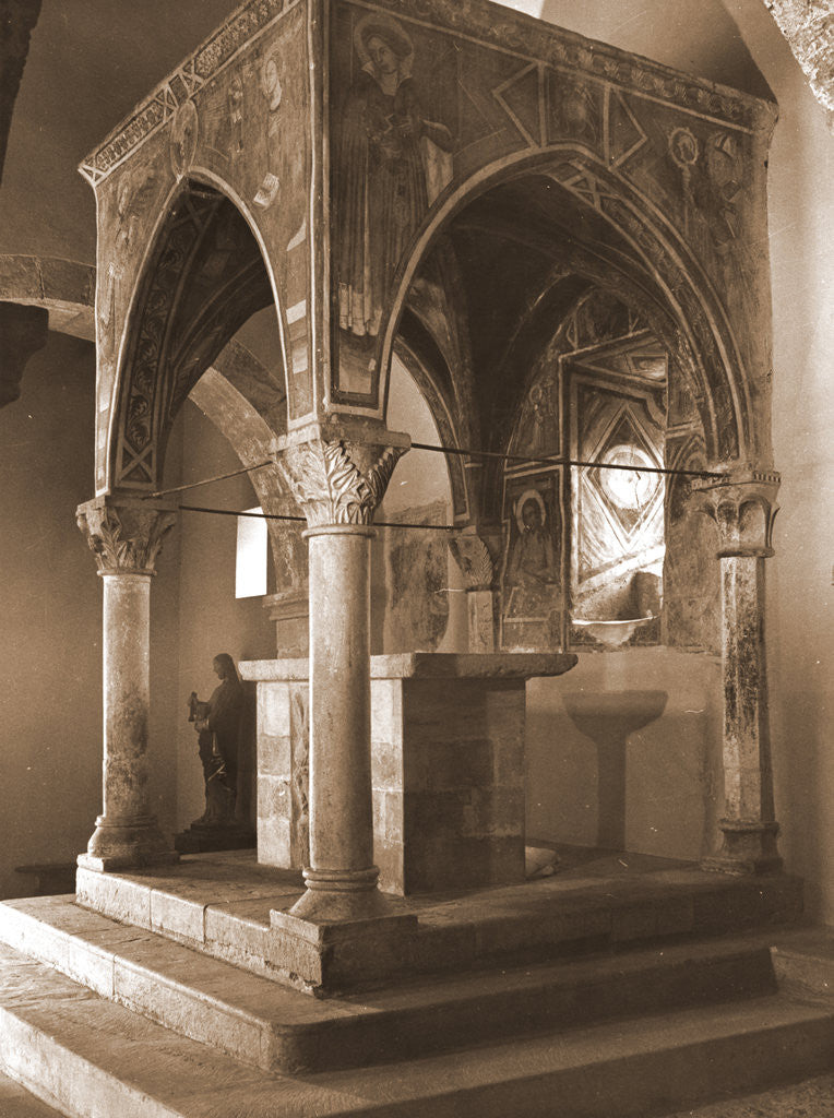 Detail of S. Michele Arcangelo, Vittorito, L'Aquila, Abruzzo by Anonymous