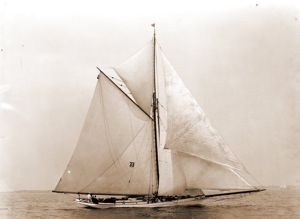 Detail of Cinderella (Yacht) by Anonymous