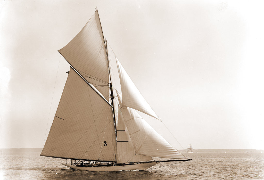 Detail of Gloriana (Yacht) by Anonymous