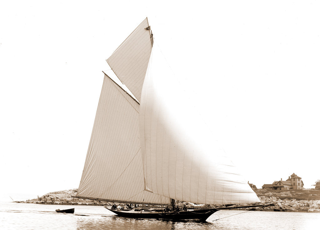 Detail of Barbara (Yacht) by Anonymous