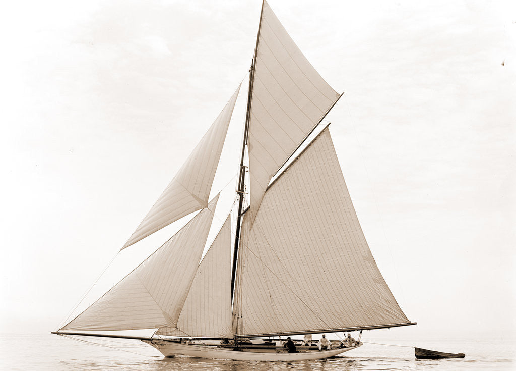 Detail of Mildred (Yacht) by Anonymous