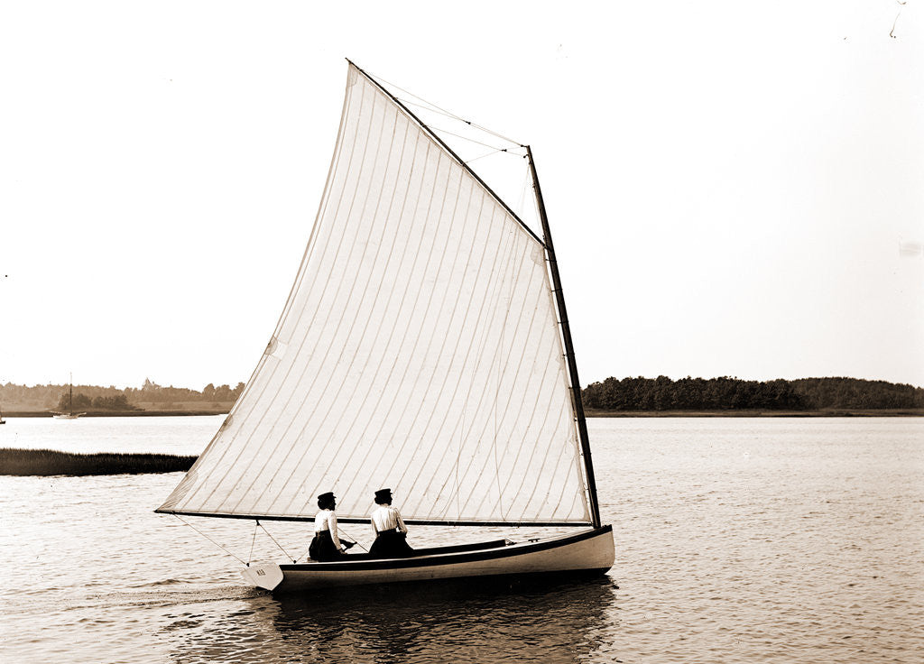 Detail of Mab (Sailboat), 1880 by Anonymous