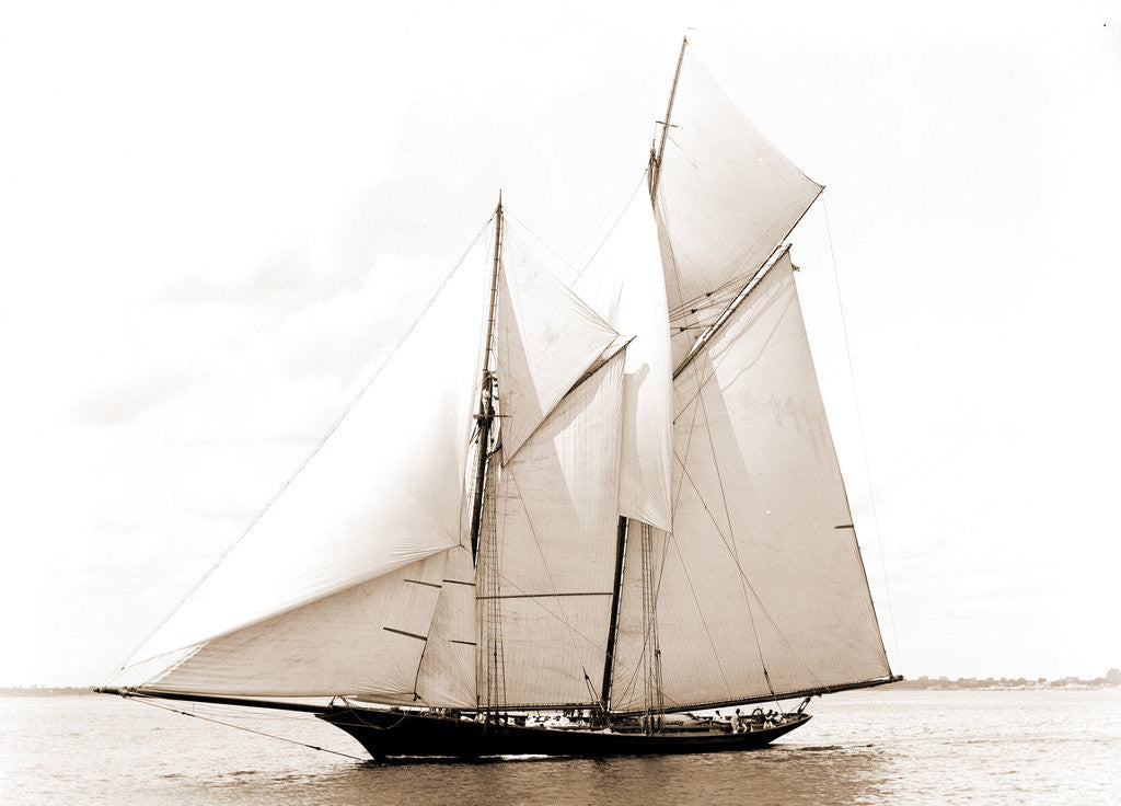 Detail of Volunteer (Yacht) by Anonymous
