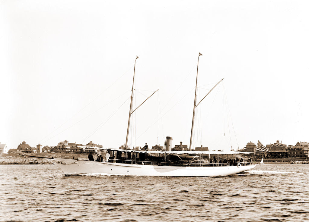 Detail of Melissa (Steam yacht), 1880 by Anonymous