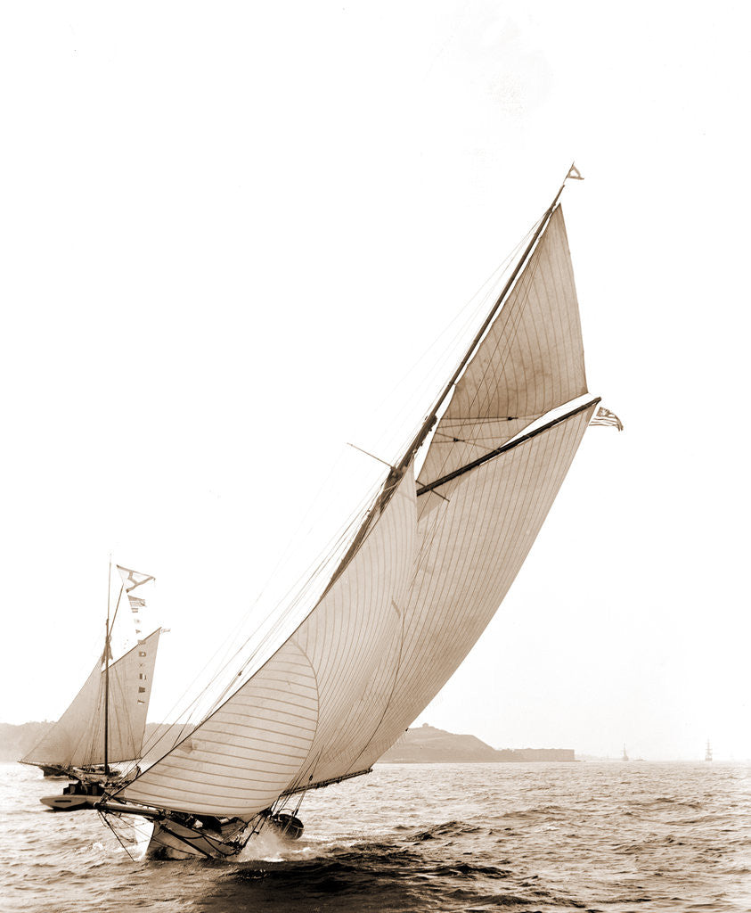 Detail of Chispa (Yacht) by Anonymous