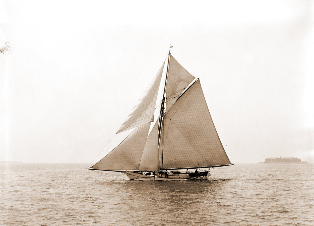 Detail of Awa (Yacht) by Anonymous