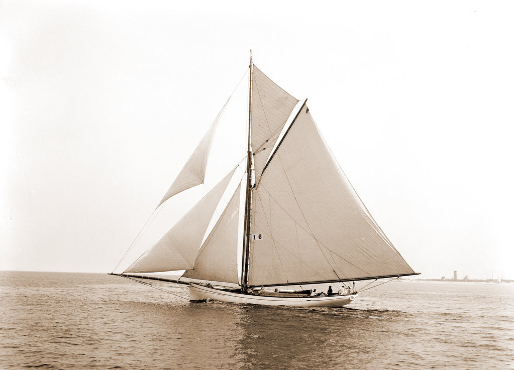 Detail of Gulnare (Yacht) by Anonymous