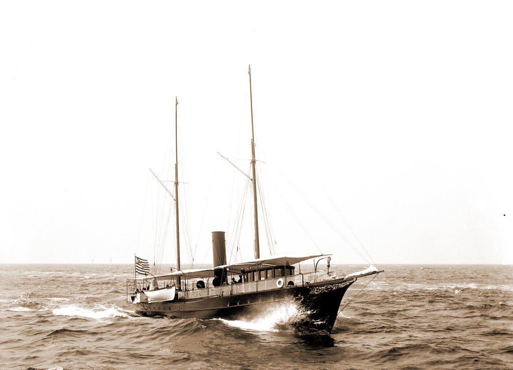 Detail of Nydia (Steam yacht), 1892 by Anonymous