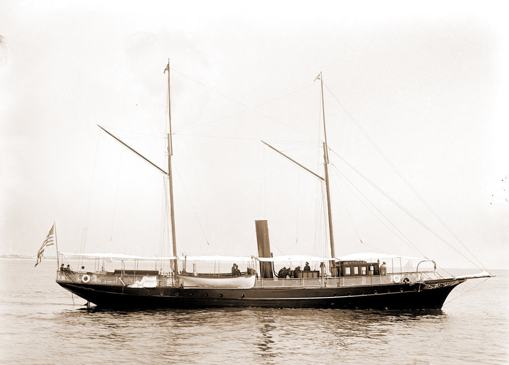 Detail of Nydia (Steam yacht), 1892 by Anonymous