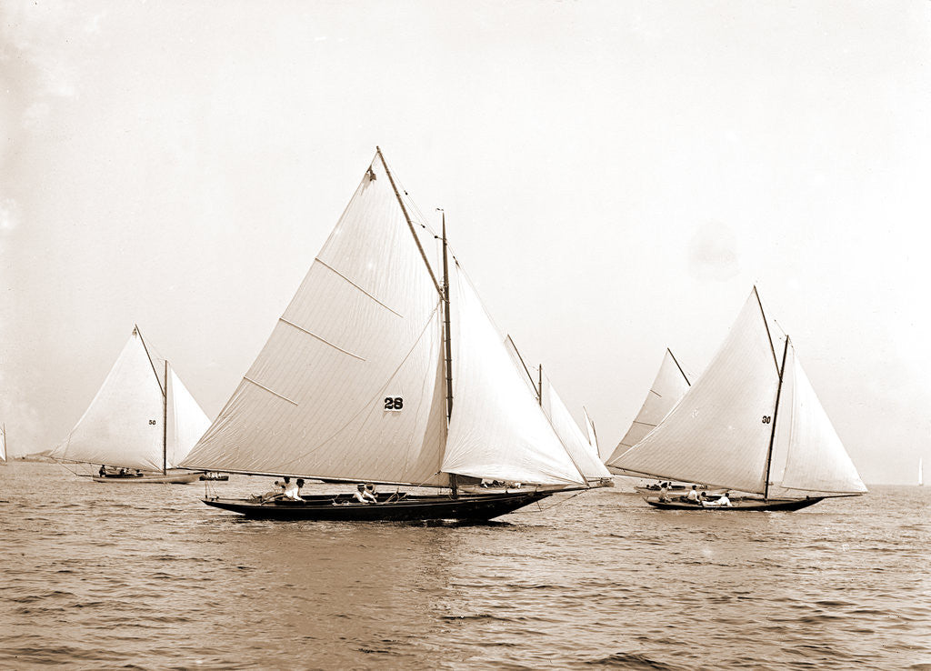 Detail of Pixie sic, Pyxie (Yacht) by Anonymous