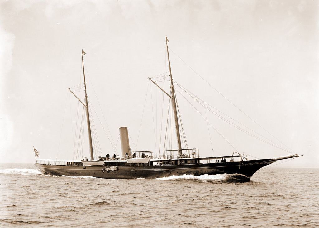 Detail of Corsair (Steam yacht), 1892 by Anonymous