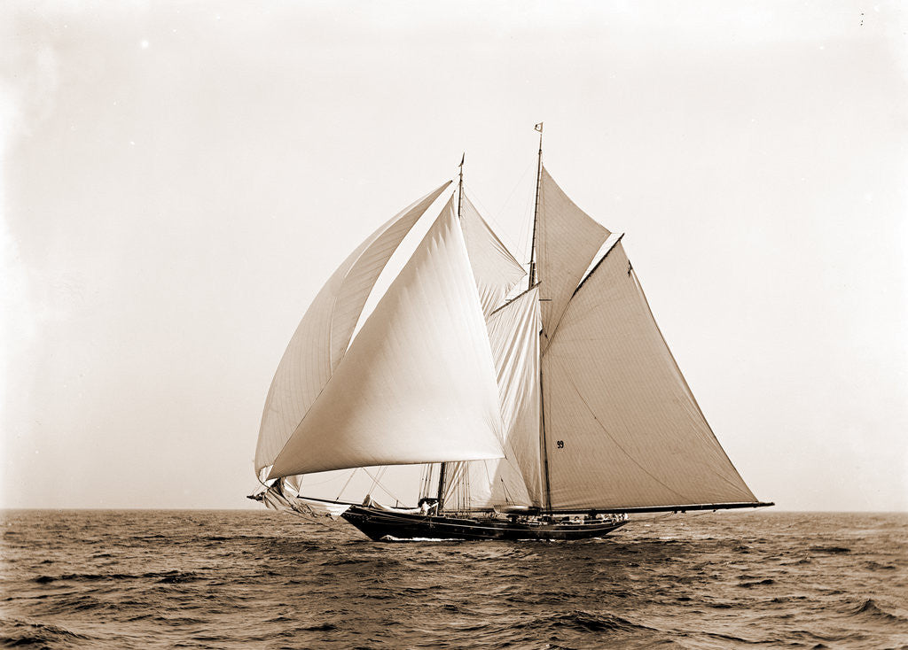 Detail of Lasca (Schooner), 1892 by Anonymous